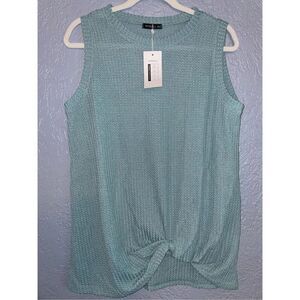 Miholl waffle knit tank